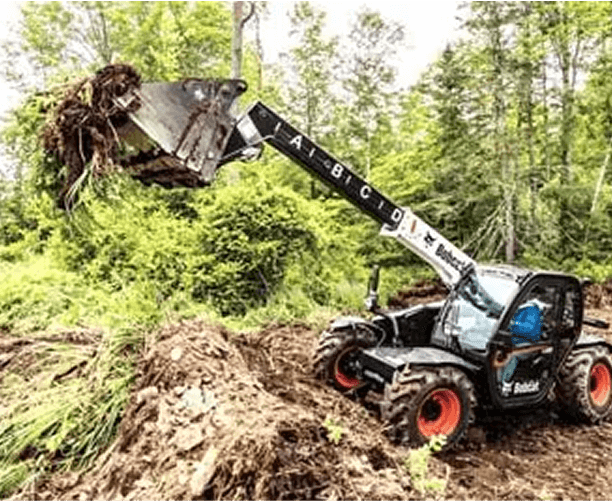 Bobcat equipment on dirt