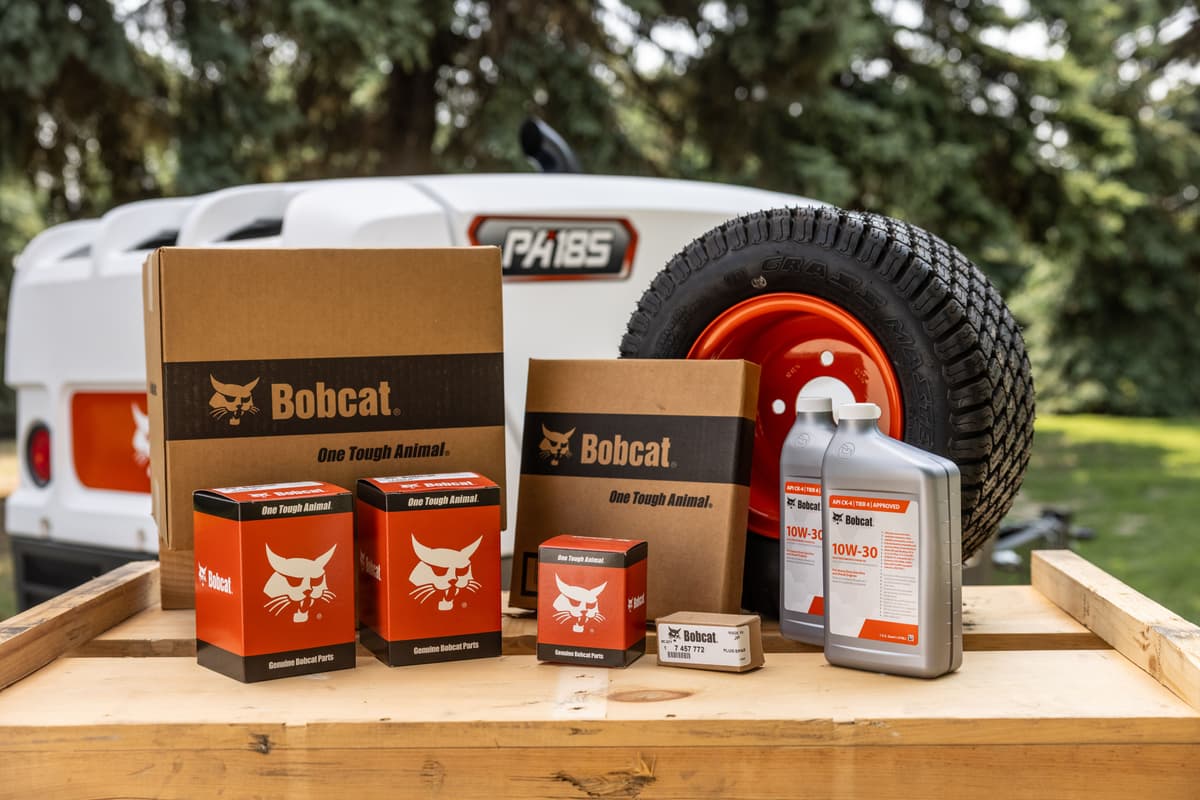 Multiple Bobcat Parts Display